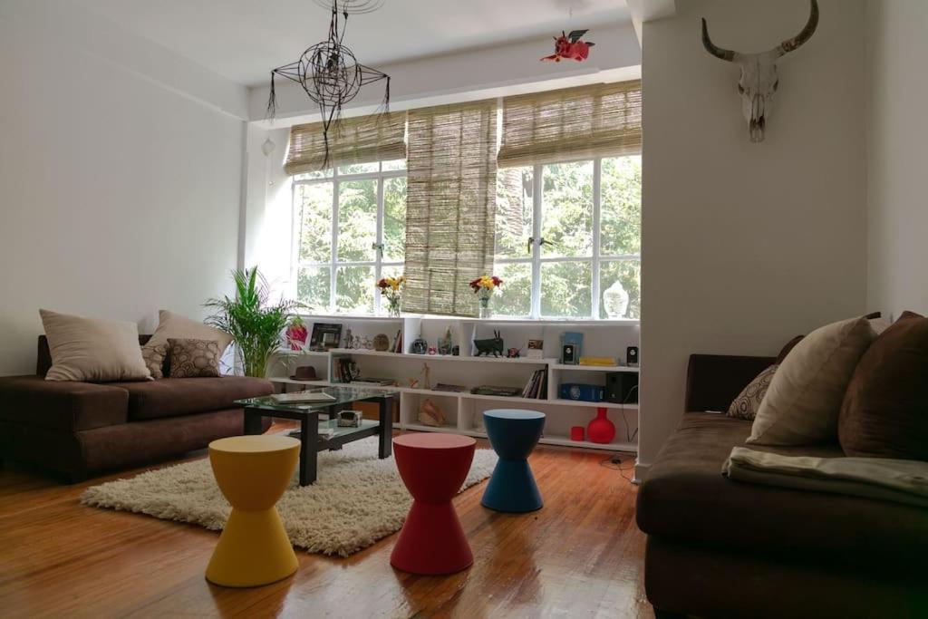 Ferienwohnung Condesa Caribe Vintage Mexiko-Stadt Exterior foto